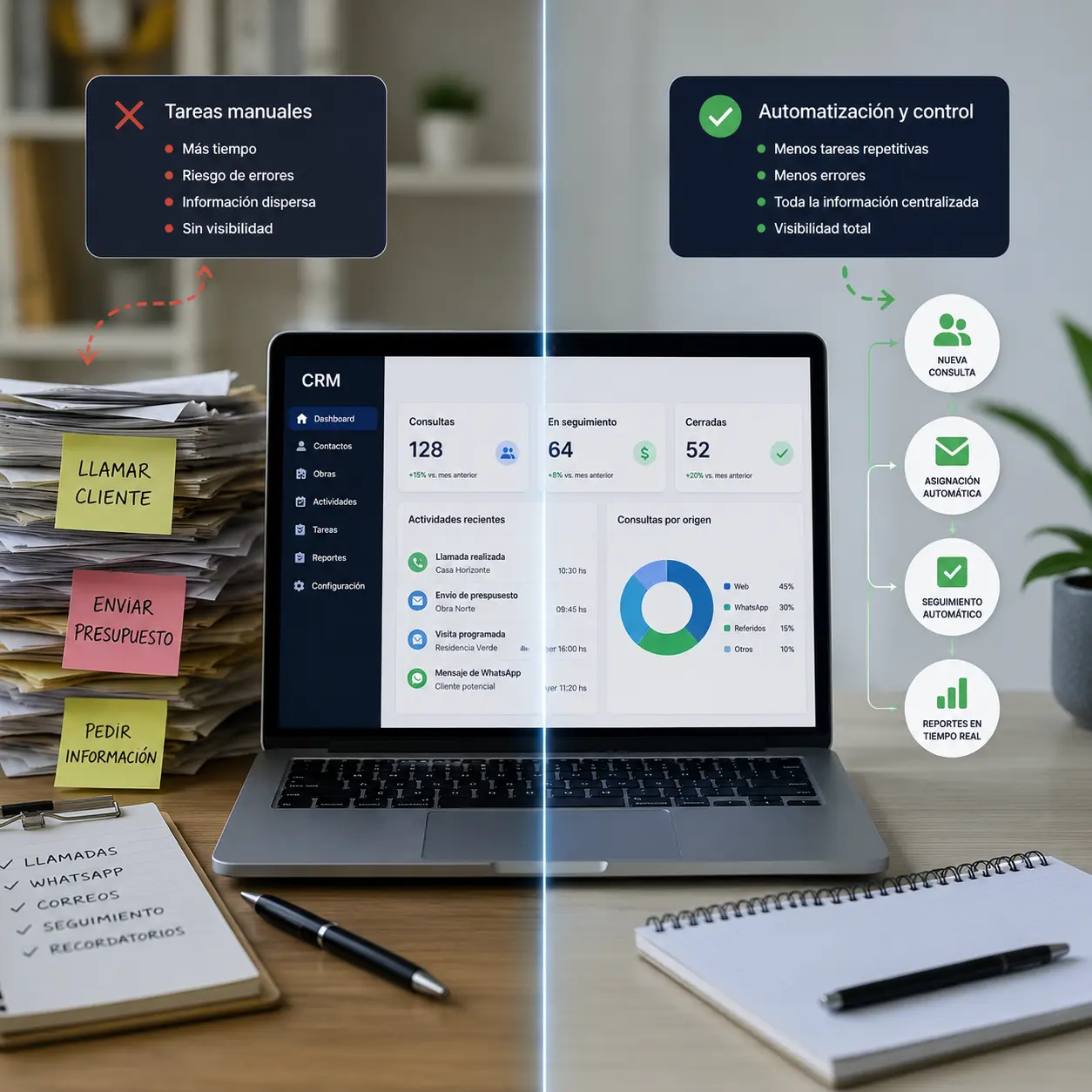 Automatización de procesos empresariales con software e IA