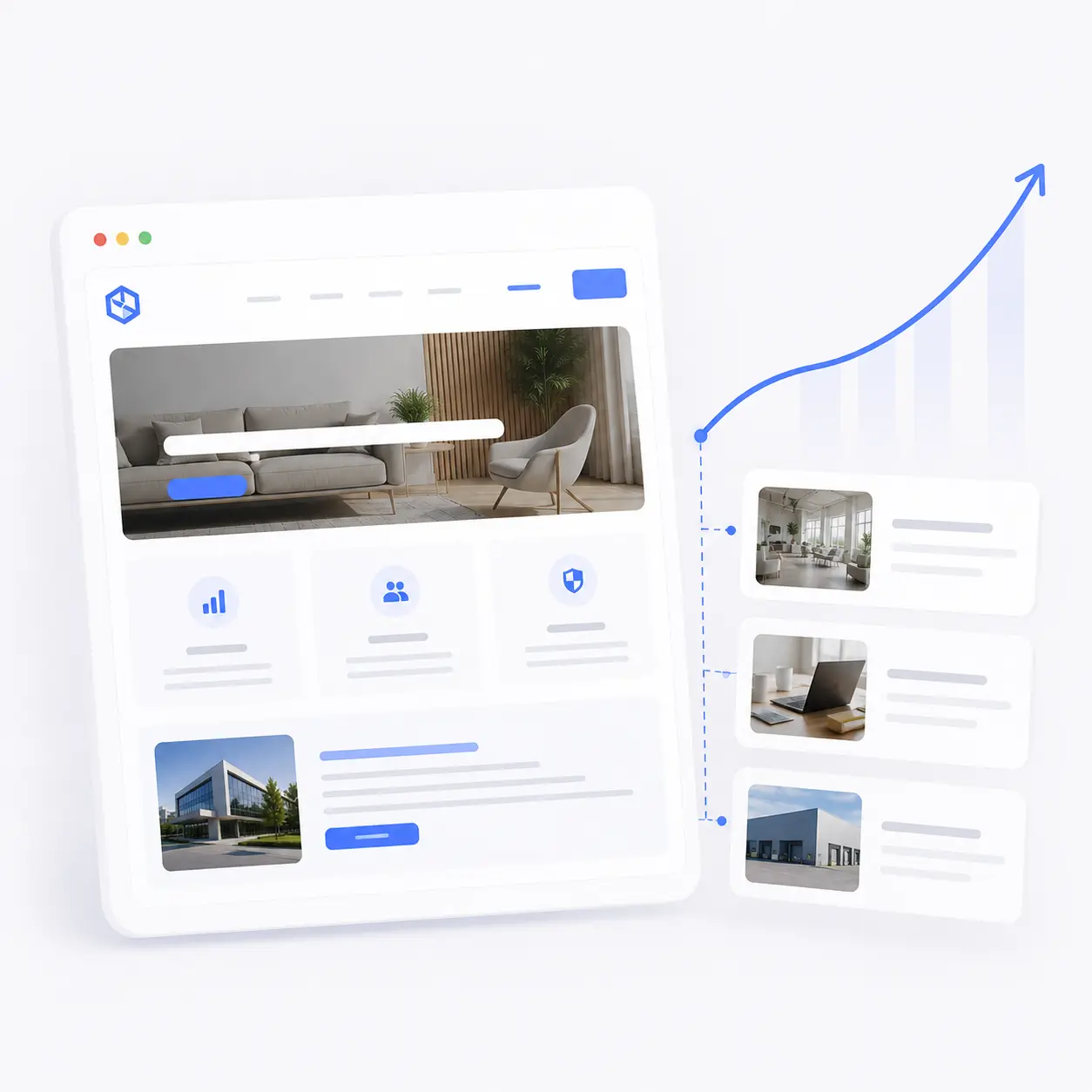 Crecimiento orgánico con sitios web optimizados