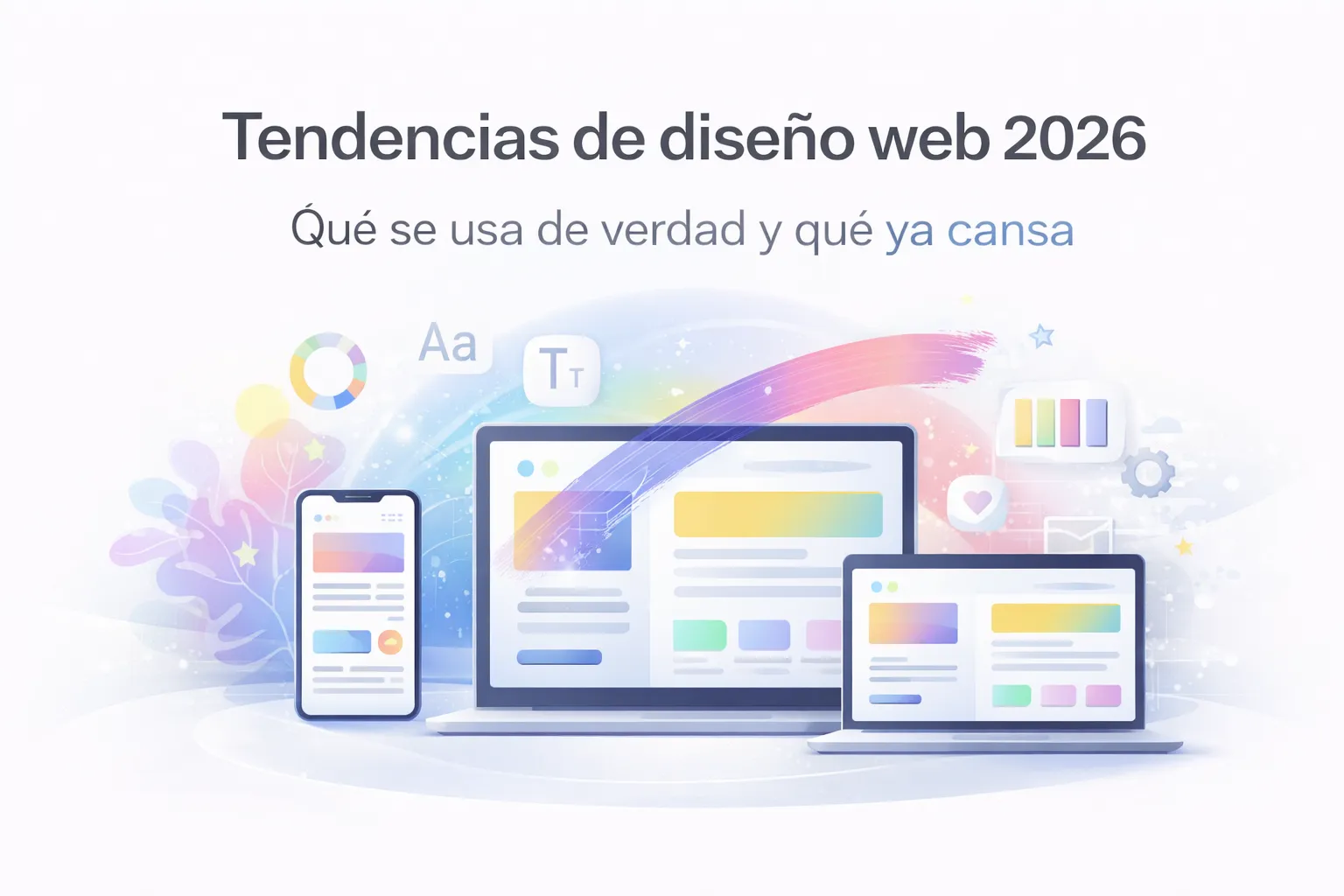 Tendencias de diseño web 2026