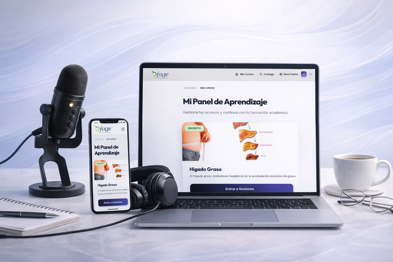 Sistema de webinars profesional