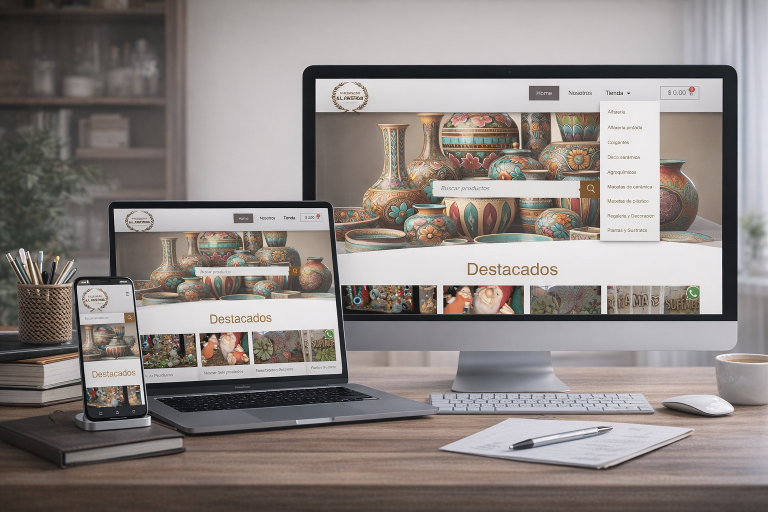 El Alfarero Jardín y Deco